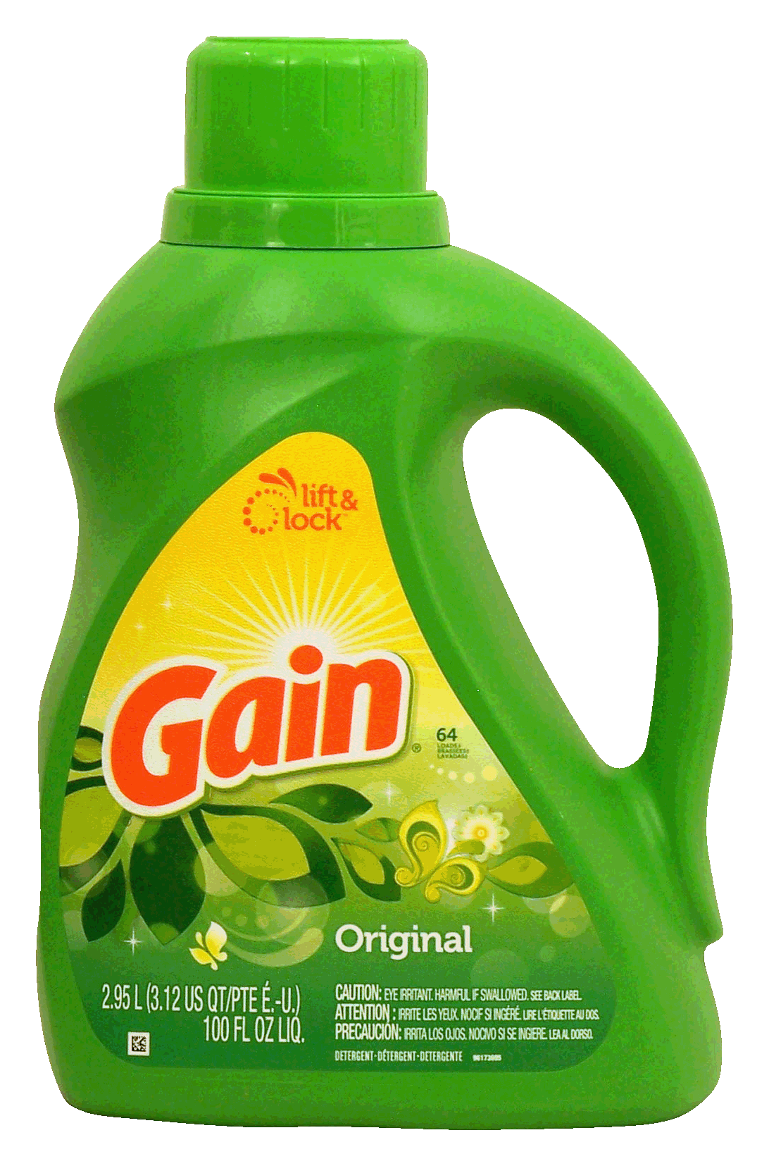 Gain  liquid detergent, original scent, 64 loads Full-Size Picture